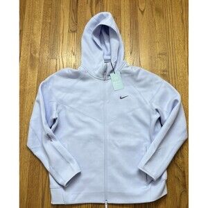 Nike X Drake NOCTA Tech Fleece Full Zip Hoodie Palest Purple Size XL FD8453-568